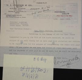 Mount Argus; Bequests: