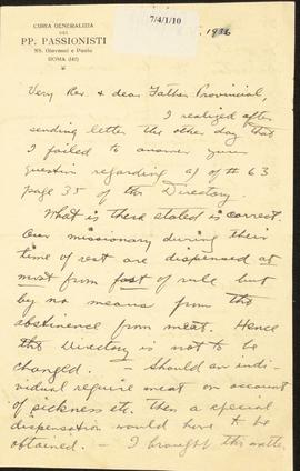 Missions and Retreats; Miscellaneous Documents: