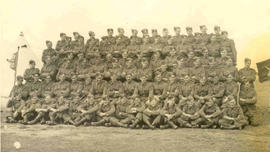 Basil as 2nd Lieut with Batallion - Oranmore, 1942