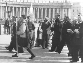 GAA Pilgrimage Rome, Hilary in procession
