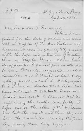 Holy Cross Retreat, Ardoyne, Belfast; Dispute with Bishop McAllister: 1874002 Hilary Mara
