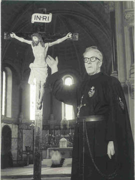 Hilary on Mission Platform Mt. Argus, prob. early 60's