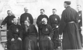 Group Musselburgh visit of Cardinal Gray