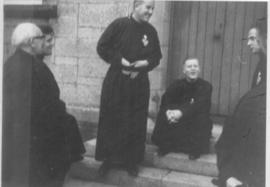 Provincial Chapter, Some Capitulars relaxing