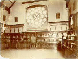 Old monastic choir abandoned in 1975 (North end)