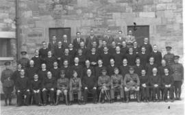 Anti-gas school Griffith Barracks Dublin big group