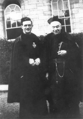 Oliver and Columban c. 1939, Mount Argus.